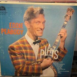 Eddie Peabody - Eddie Peabody Plays 33rpm Vinyl LP Vg+ AJ2